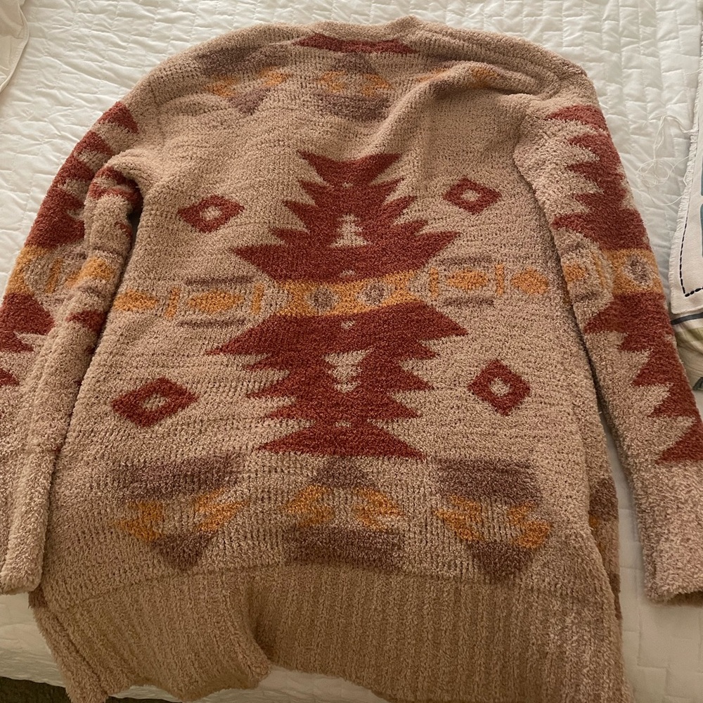 Brown Patterned Robe - Picture 2 of 2